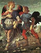 Andrea del Verrocchio Tobias und der Engel oil painting reproduction